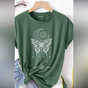 Butterfly dream catcher short sleeve tee